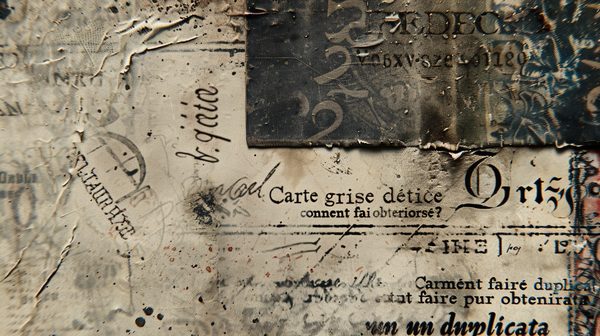 Carte grise détériorée : comment faire pour obtenir un duplicata ?