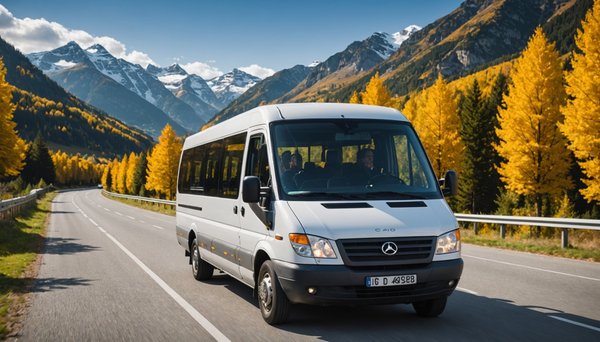 Voyagez confortablement en minibus 9 places à partir de 200€